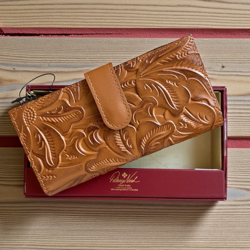 Patricia Nash Leather Wallet